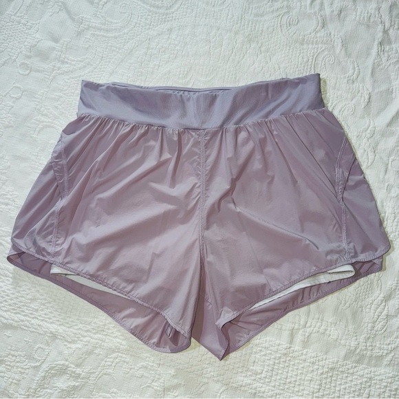 Fabletics Women's Lavender Purple Athletic / Sport Layered Shorts 1X Loungewear - Picture 4 of 12